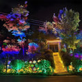 Modern Die-Cast Aluminium Outdoor Spotlight | Waterproof RGB LED Lighting for Garden 0