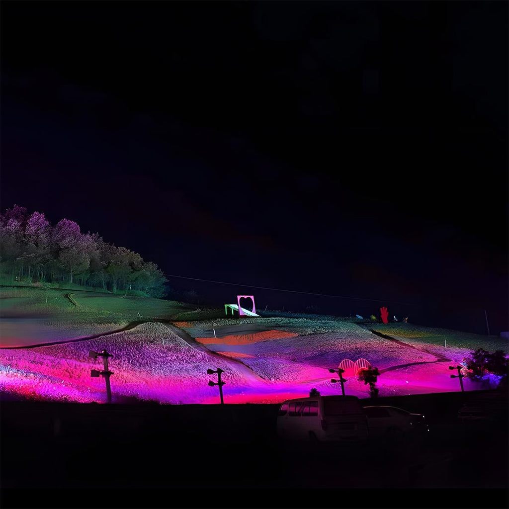 Modern Die-Cast Aluminium Outdoor Spotlight | Waterproof RGB LED Lighting for Garden 3