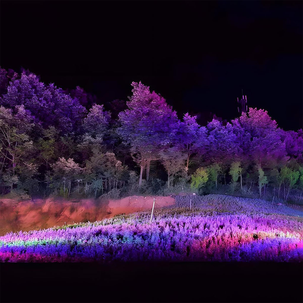 Modern Die-Cast Aluminium Outdoor Spotlight | Waterproof RGB LED Lighting for Garden 5