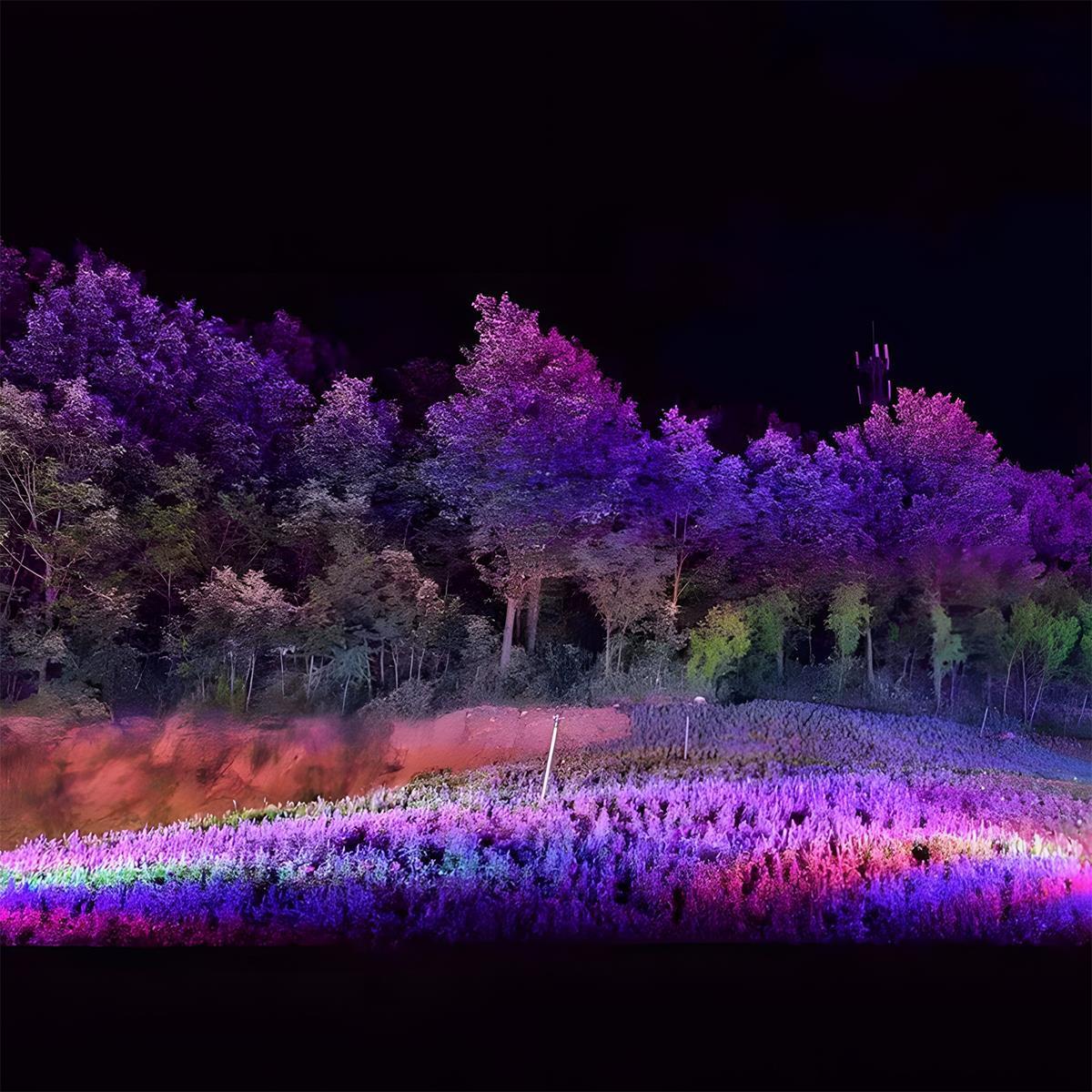 Modern Die-Cast Aluminium Outdoor Spotlight | Waterproof RGB LED Lighting for Garden 5