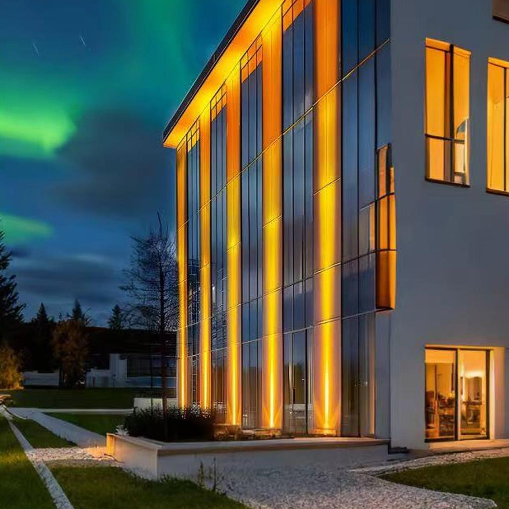 Modern Die-Cast Aluminium Outdoor Wall Lights | Waterproof LED Spotlight for Exterior Use 13