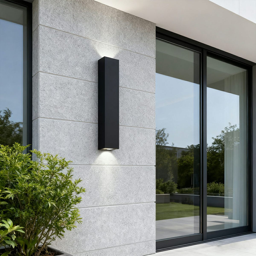 Modern Die-Cast Aluminium Outdoor Wall Sconce | Waterproof LED Light for Exterior Use 1