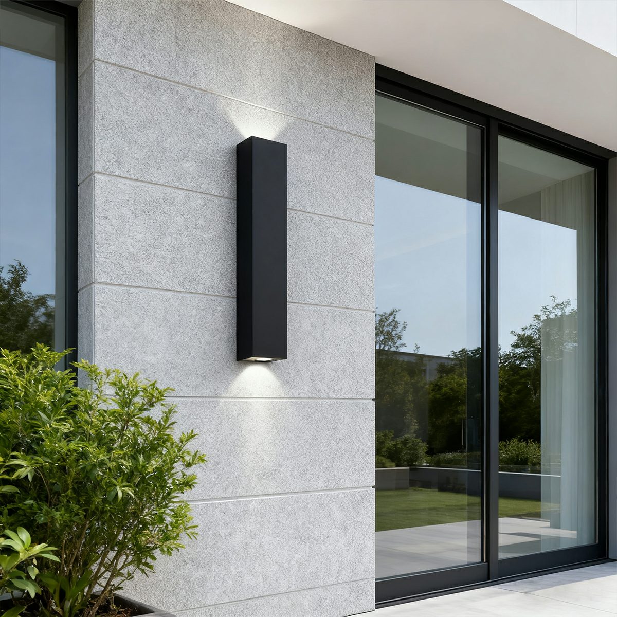 Modern Die-Cast Aluminium Outdoor Wall Sconce | Waterproof LED Light for Exterior Use 1