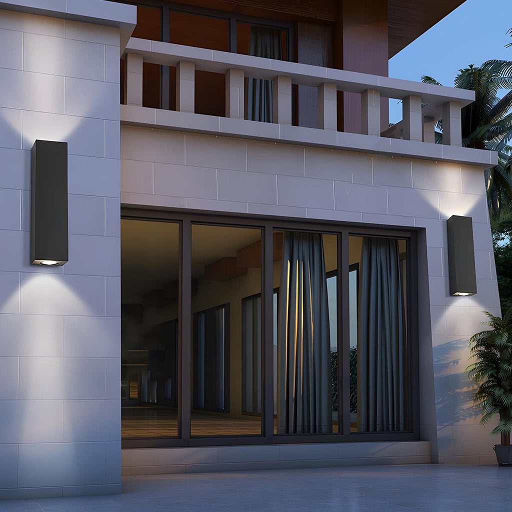 Modern Die-Cast Aluminium Outdoor Wall Sconce | Waterproof LED Light for Exterior Use 5