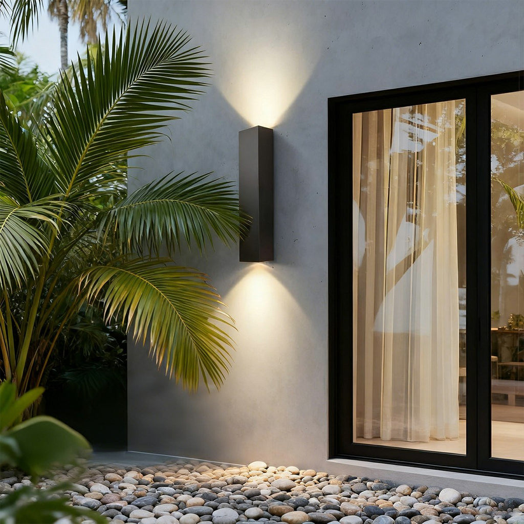 Modern Die-Cast Aluminium Outdoor Wall Sconce | Waterproof LED Light for Exterior Use 6