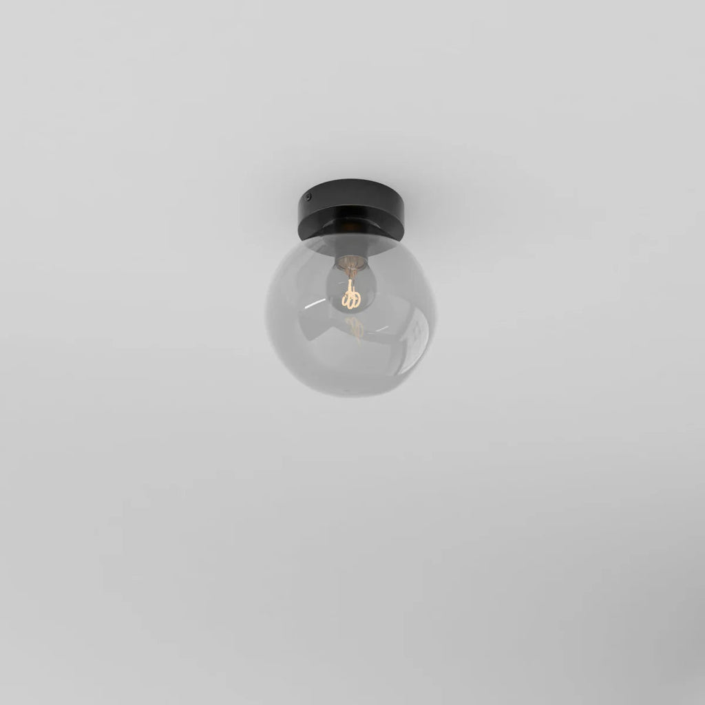Modern Glass Flush Mount Ceiling Light | Hardwired LED with 3 Colour Temperatures for Living Room 9