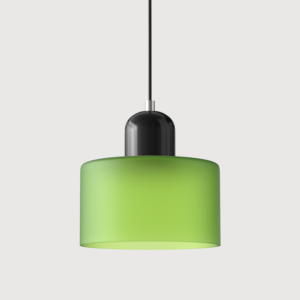 Modern Glass Pendant Light | Adjustable Height E27 Socket for Kitchen Island Lighting 10