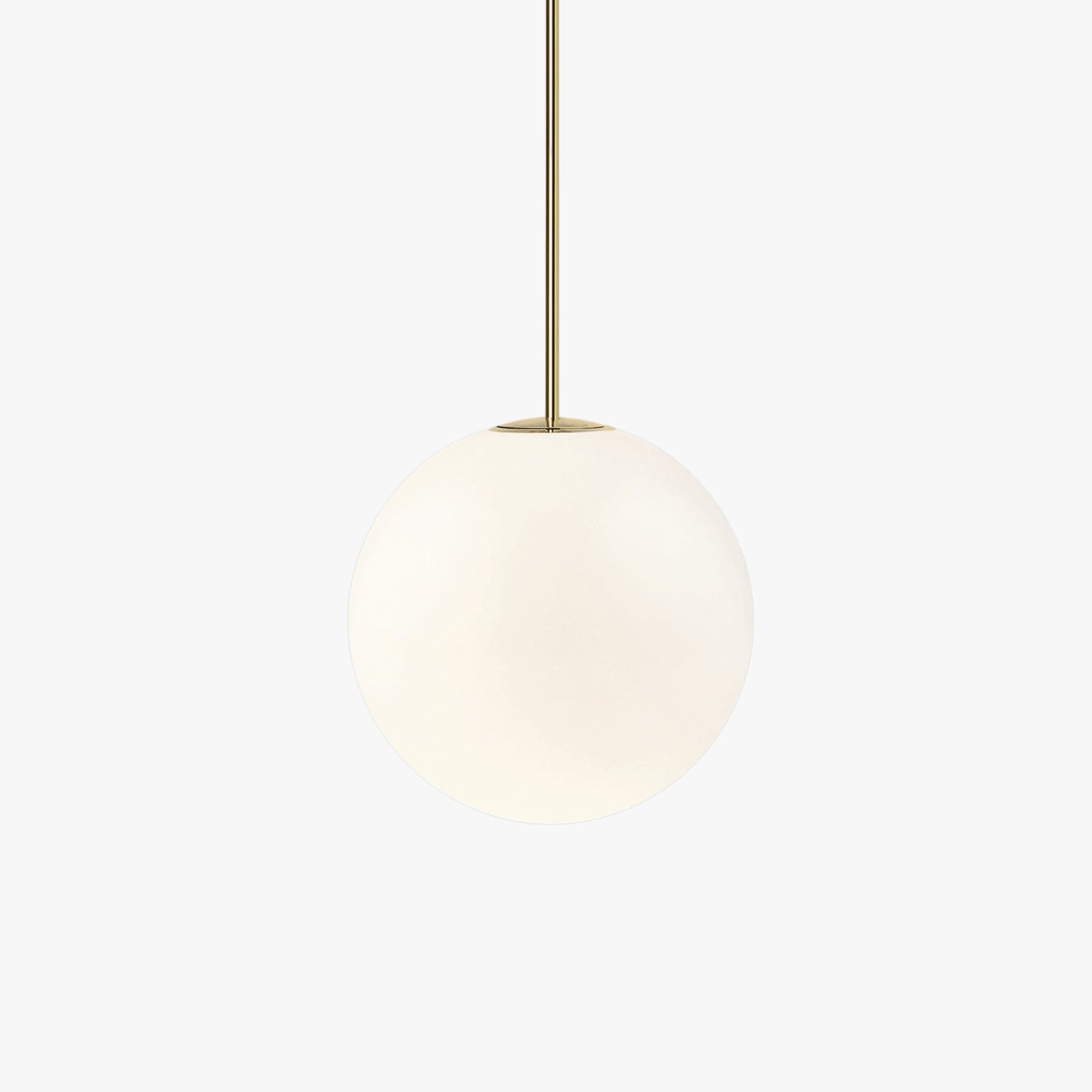 Modern Glossy Glass Pendant Light with Integrated LED | Selectable Light Tones for Kitchen or Dining Room 1