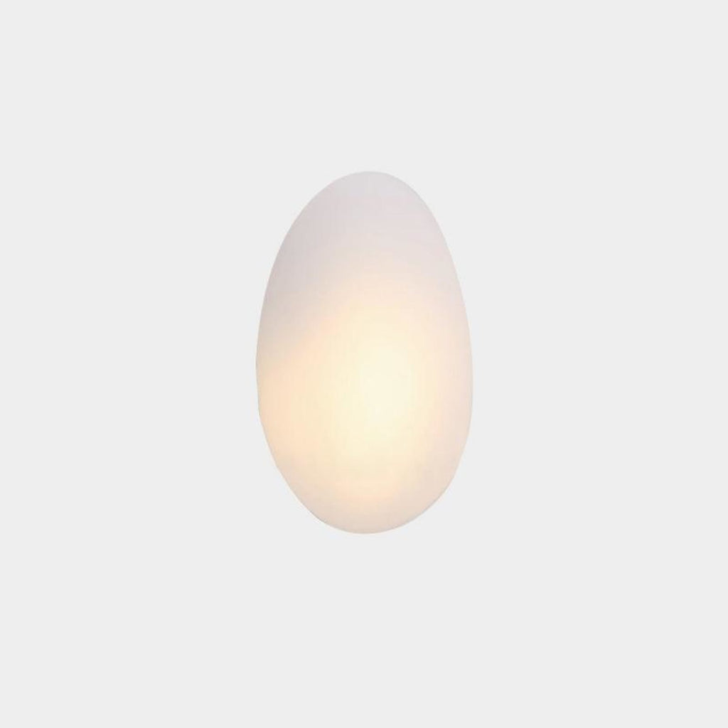 Modern Gold-Toned Glass Wall Sconce | Warm White Hardwired Light for Living Room 0