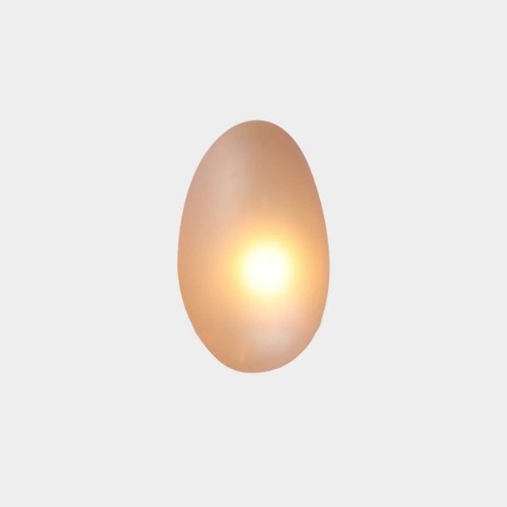 Modern Gold-Toned Glass Wall Sconce | Warm White Hardwired Light for Living Room 11