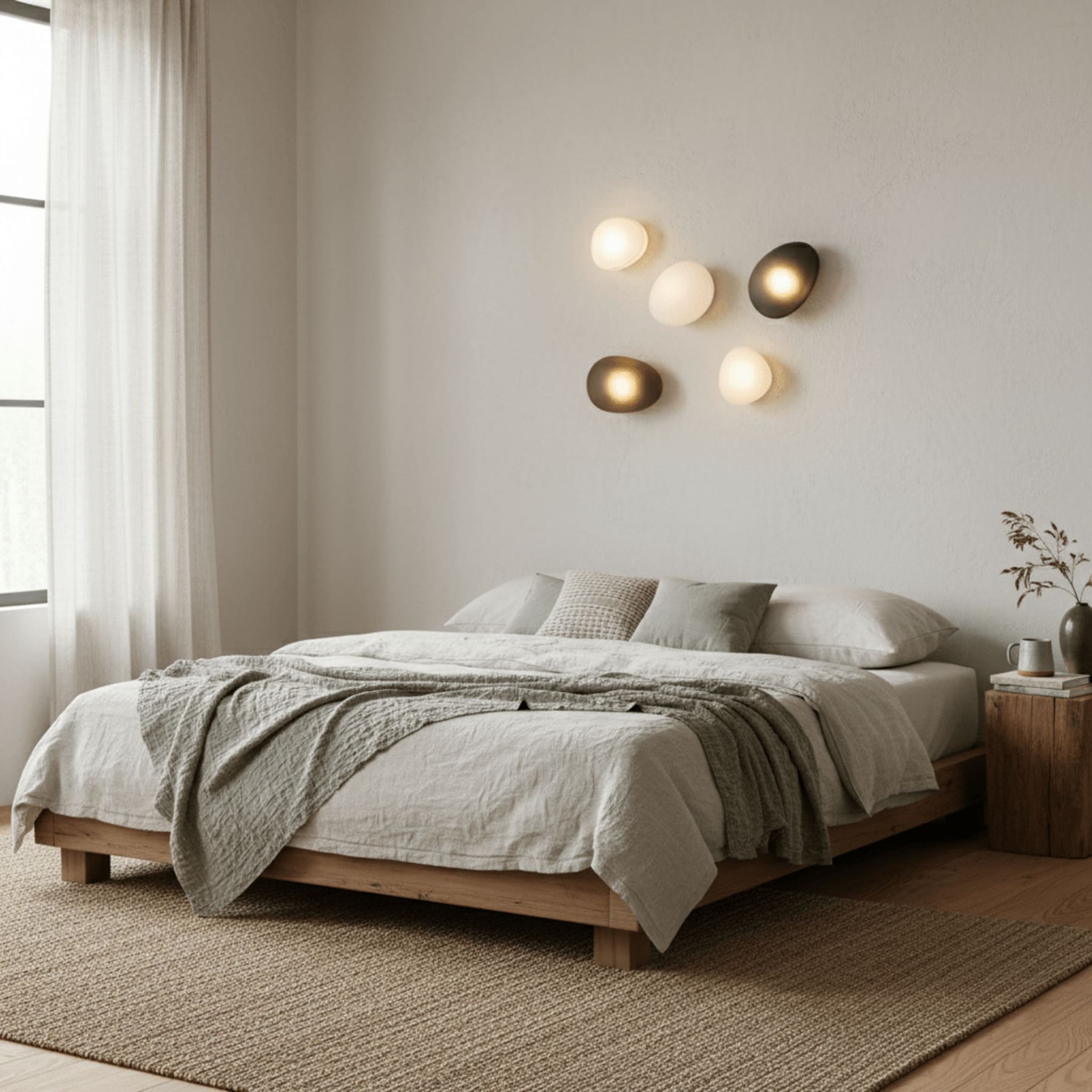 Modern Gold-Toned Glass Wall Sconce | Warm White Hardwired Light for Living Room 8