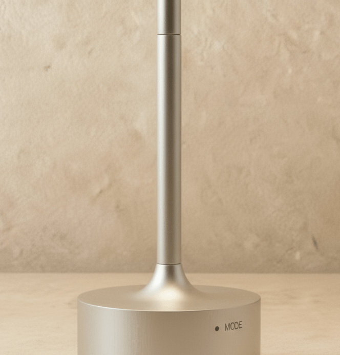 Modern Iron Art Table Lamp with Acrylic Shade | USB Charging 3 Colour Temperatures for Home Office 3