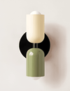 Beige/Green/Black