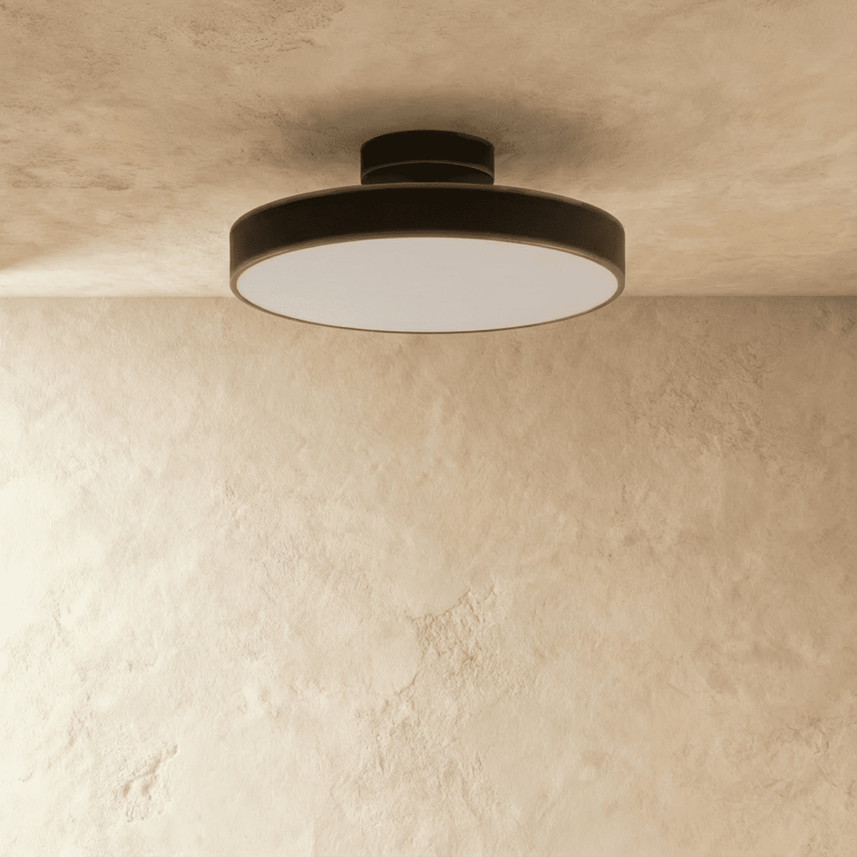 Modern Iron Flush Mount Ceiling Light | LED 3 Color Temperatures for Living Room 5