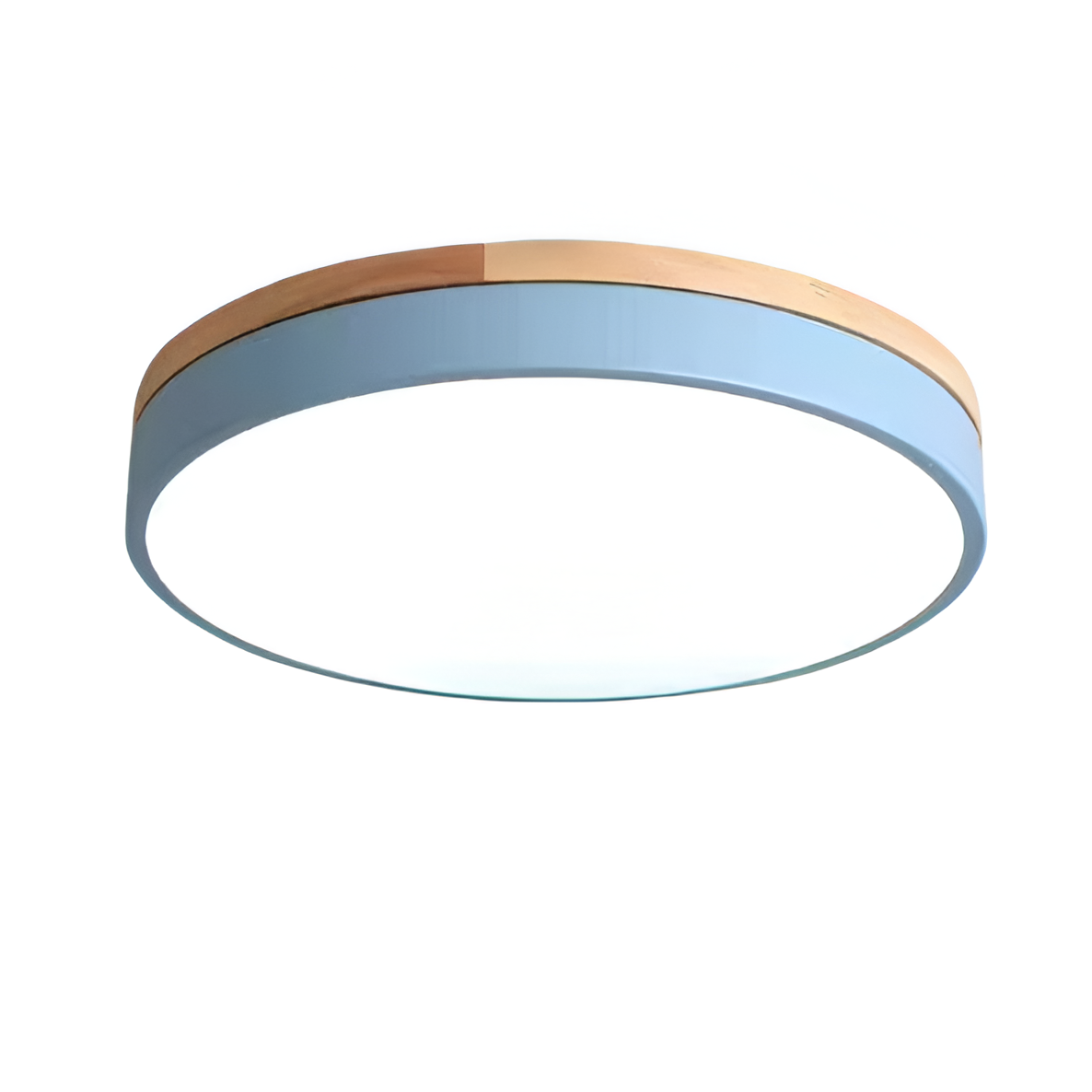 Modern Iron and Acrylic Flush Mount Ceiling Light | Integrated LED with Acrylic Diffuser for Hallway and Living Room 14