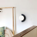Modern Matte Black Metal Wall Sconce | Selectable LED Lighting for Living Room Bedroom Hallway 0