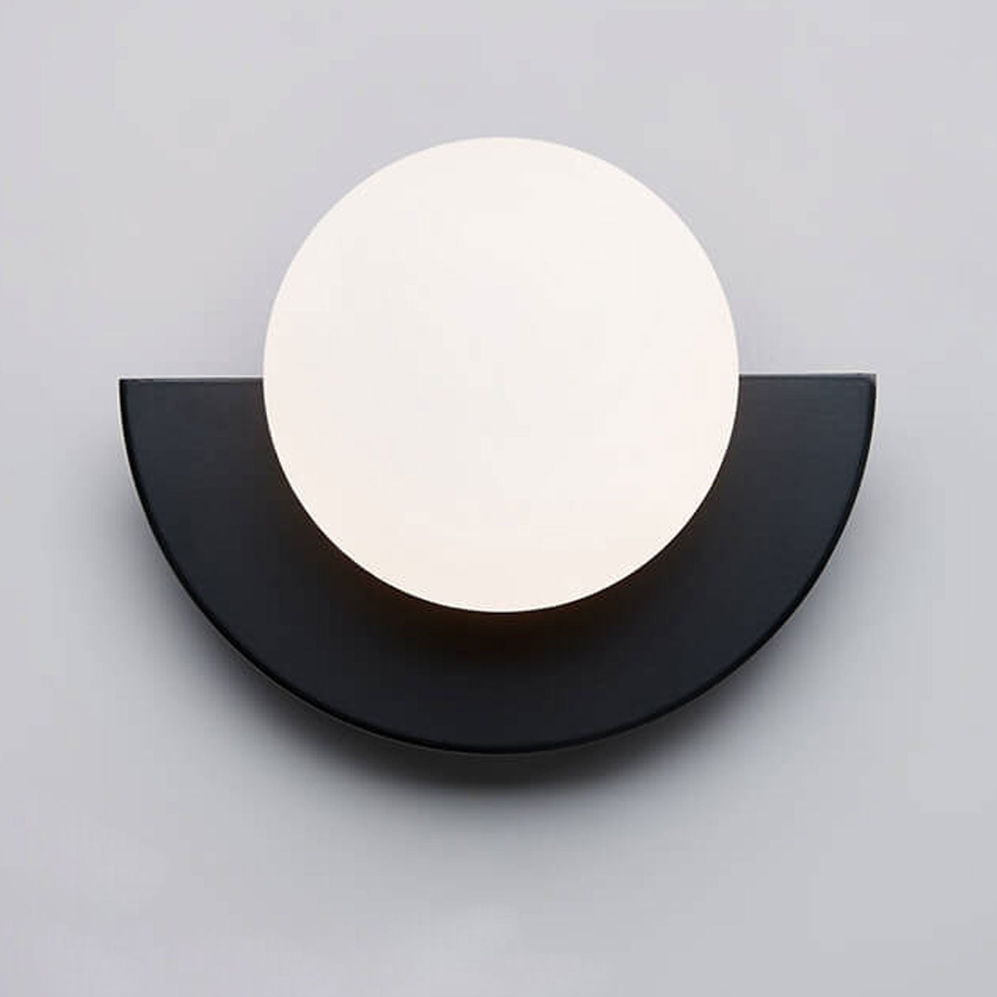 Modern Matte Black Metal Wall Sconce | Selectable LED Lighting for Living Room Bedroom Hallway 5