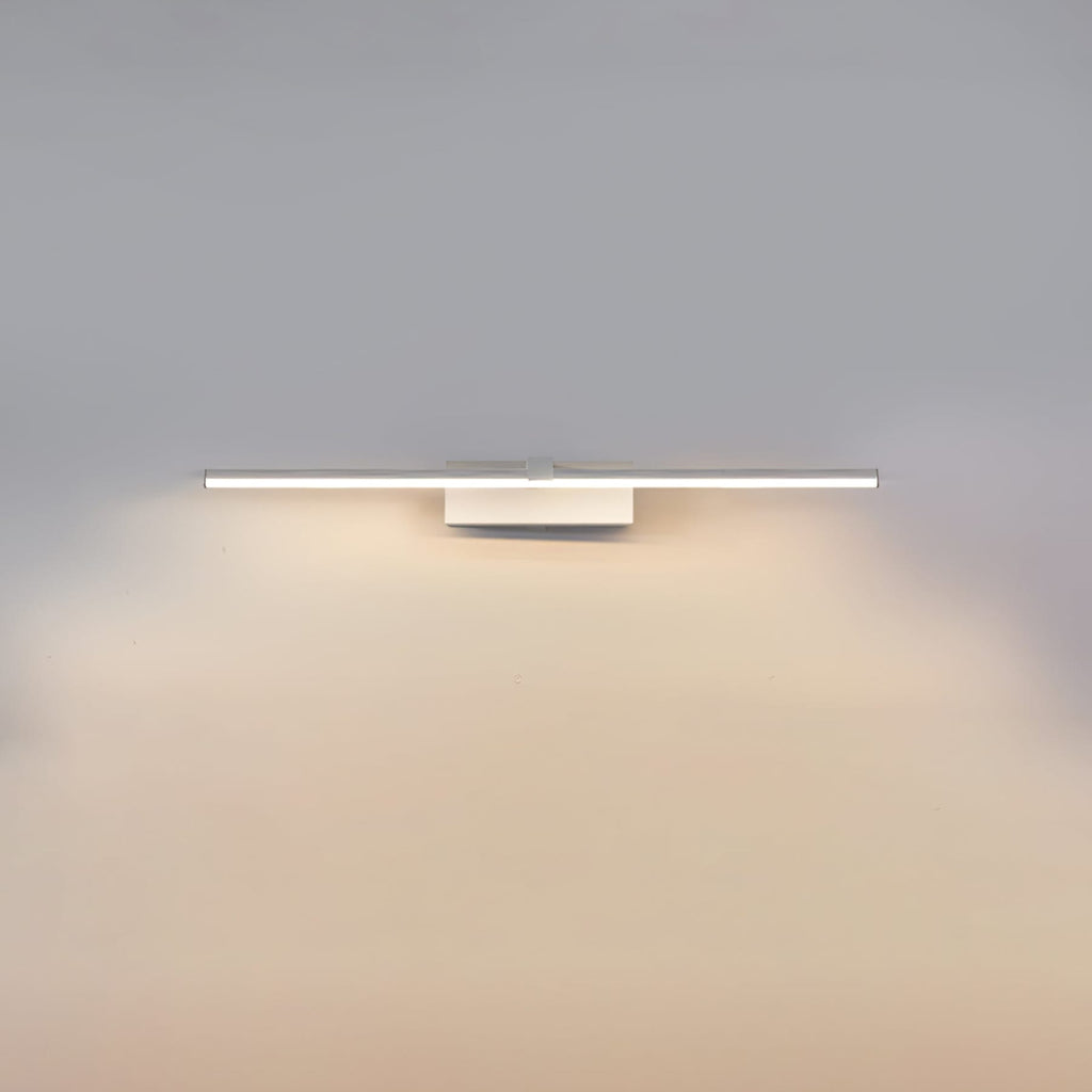 Modern Matte Iron Linear Wall Sconce | Integrated LED with Tri-Colour Light for Hallway 9