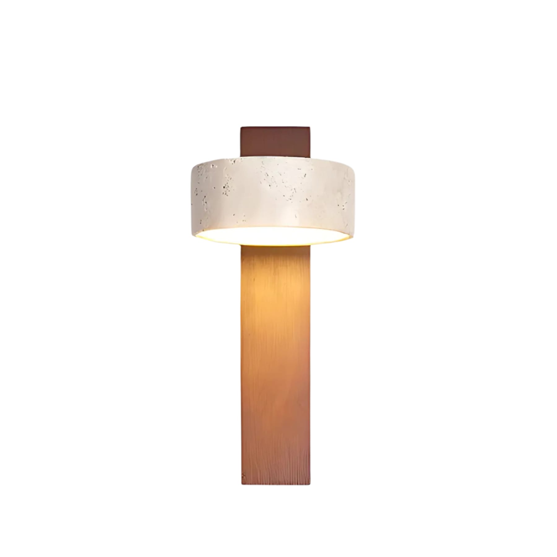 Modern Matte Wood Wall Sconce | Hardwired Lighting Fixture for Living Room 3