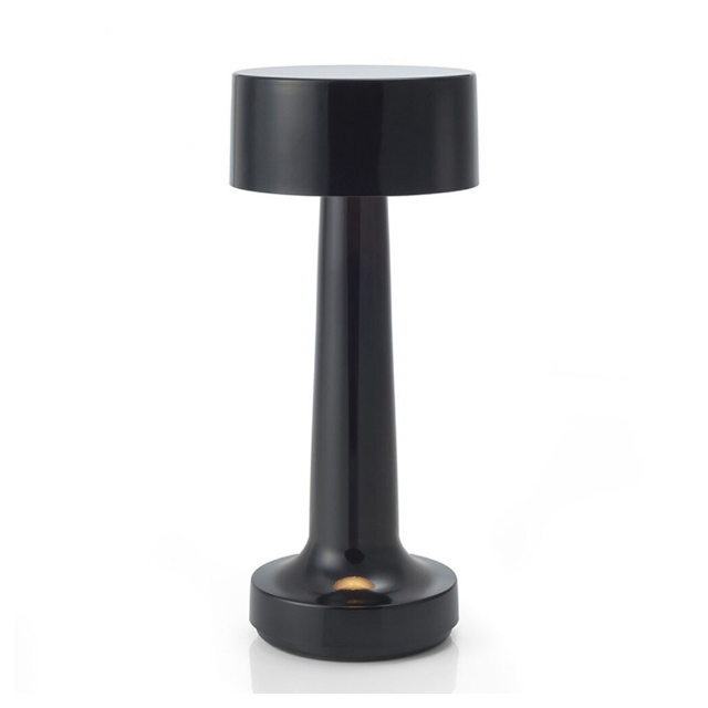 Modern Metal Cordless Table Lamp | Rechargeable LED Light for Desk or Nightstand 0