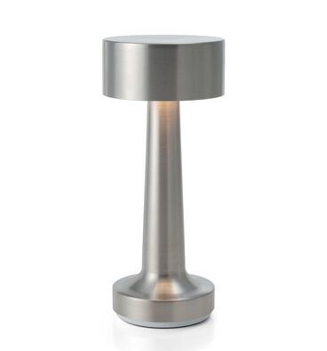 Modern Metal Cordless Table Lamp | Rechargeable LED Light for Desk or Nightstand 1