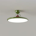 Modern Metal and Acrylic Ceiling Light | Integrated LED Floating Disc for Living Room 0