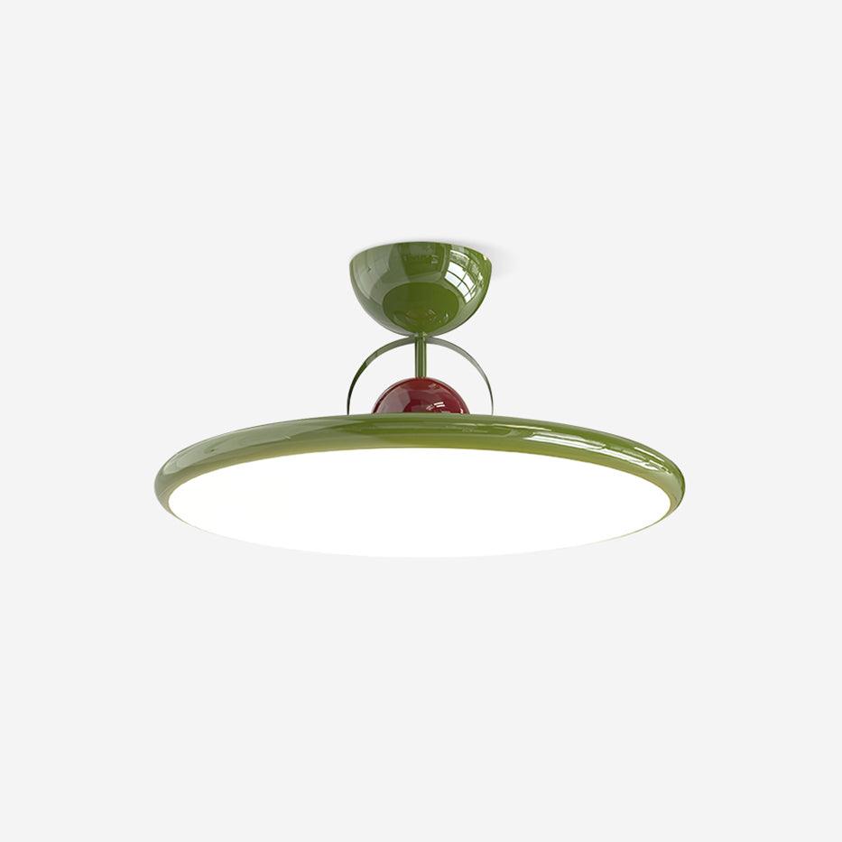 Modern Metal and Acrylic Ceiling Light | Integrated LED Floating Disc for Living Room 1