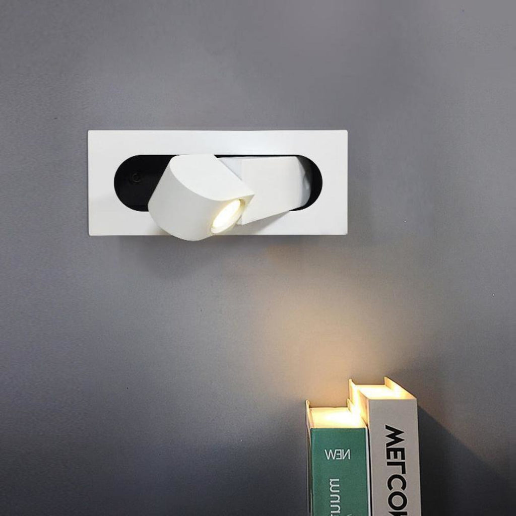 Modern Metallic Aluminium Wall Sconce | Hardwired Multi-Colour Light for Bedroom and Living Room 12