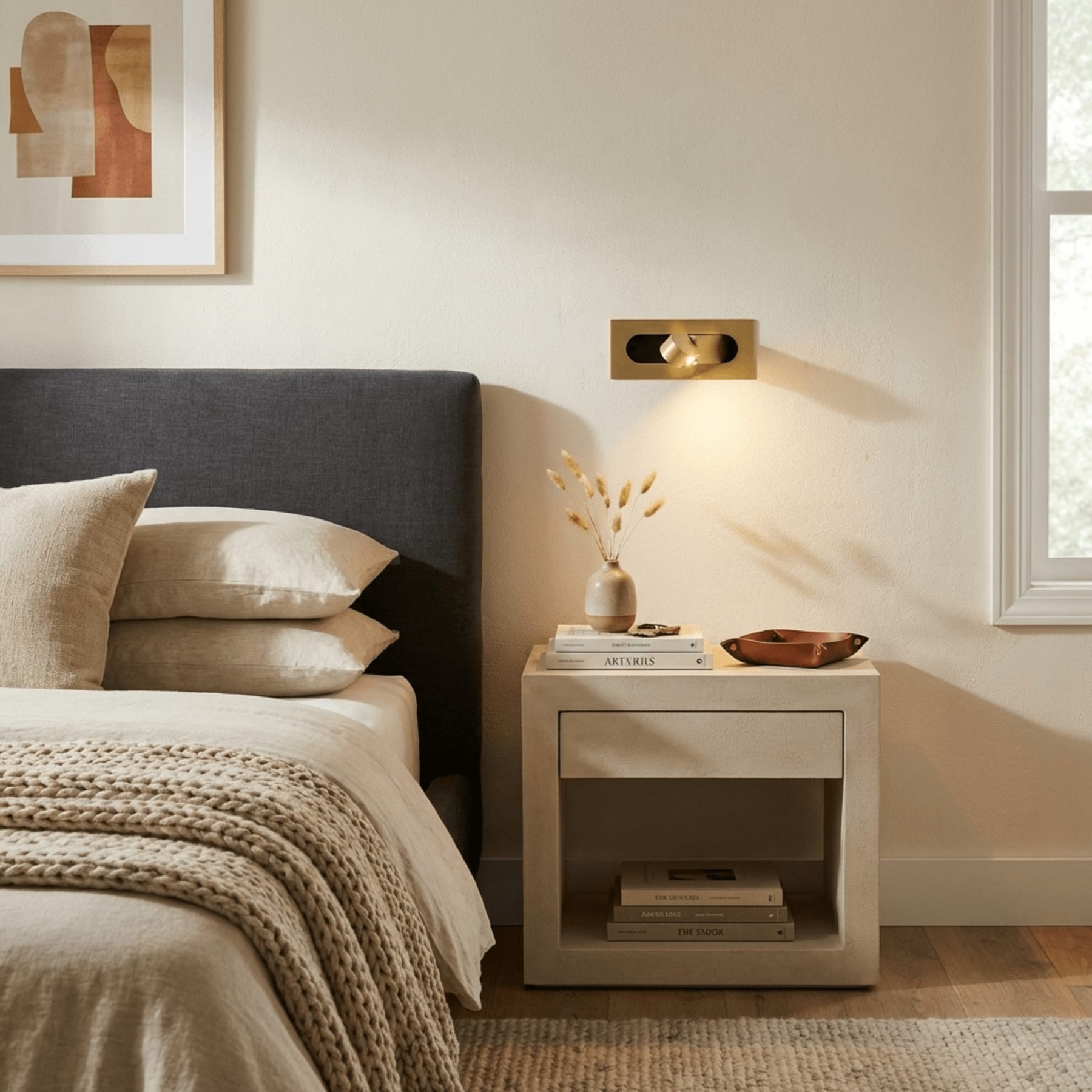 Modern Metallic Aluminium Wall Sconce | Hardwired Multi-Colour Light for Bedroom and Living Room 6