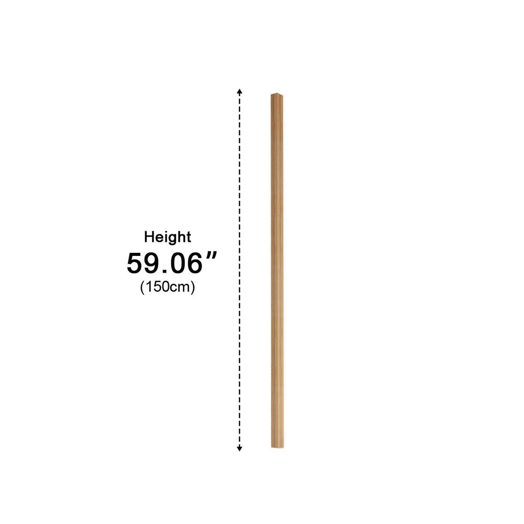 Modern Natural Wood LED Floor Lamp | Stepless Dimming Plug-In Light for Living Room 6