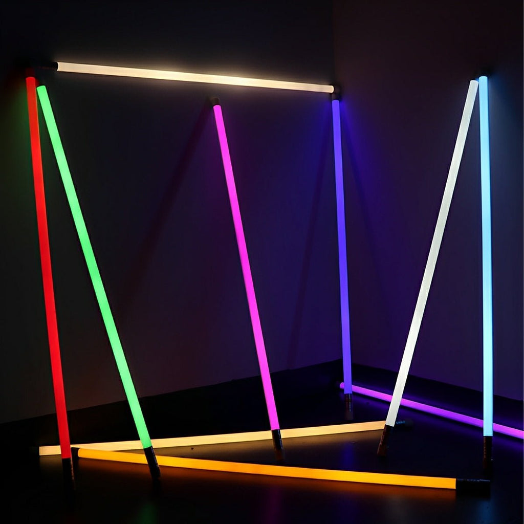 Modern PC LED Handheld Tube Light Stick | Rechargeable RGB Ambient Light for Living Room 4