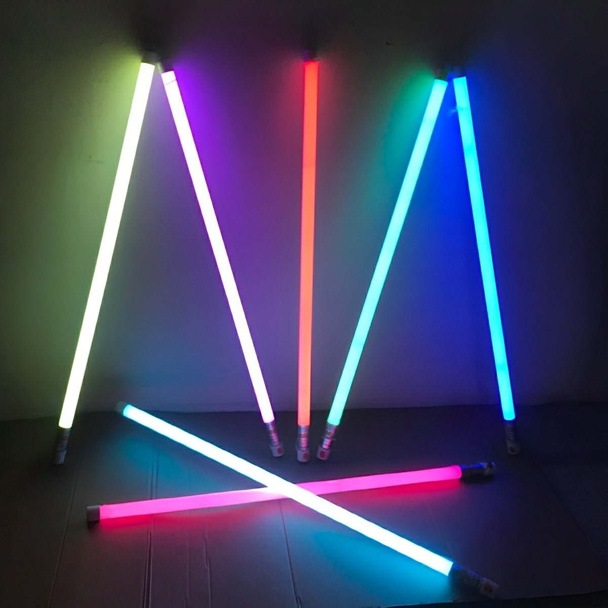 Modern PC LED Handheld Tube Light Stick | Rechargeable RGB Ambient Light for Living Room 5