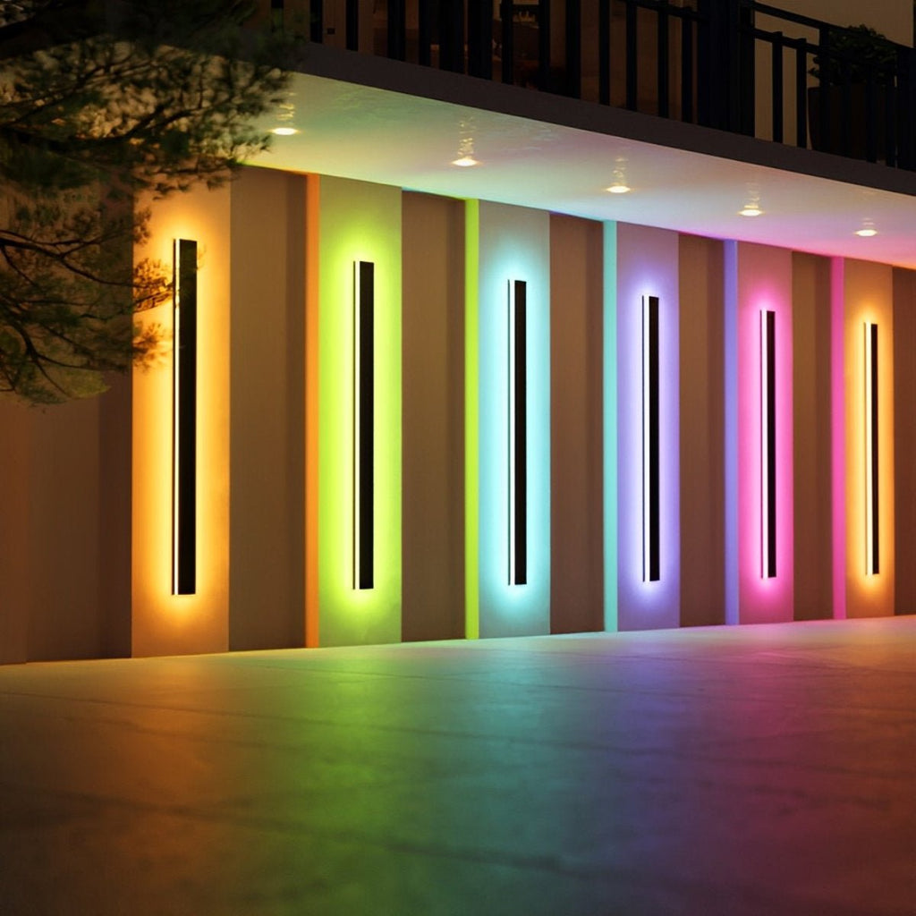 Modern Stainless Steel LED Outdoor Wall Sconce | Waterproof Dimmable Light for Garden 2