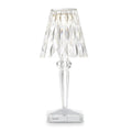 Modern Transparent Thermoplastic Table Lamp | Touch Control Rechargeable Light for Indoor and Outdoor Use 0