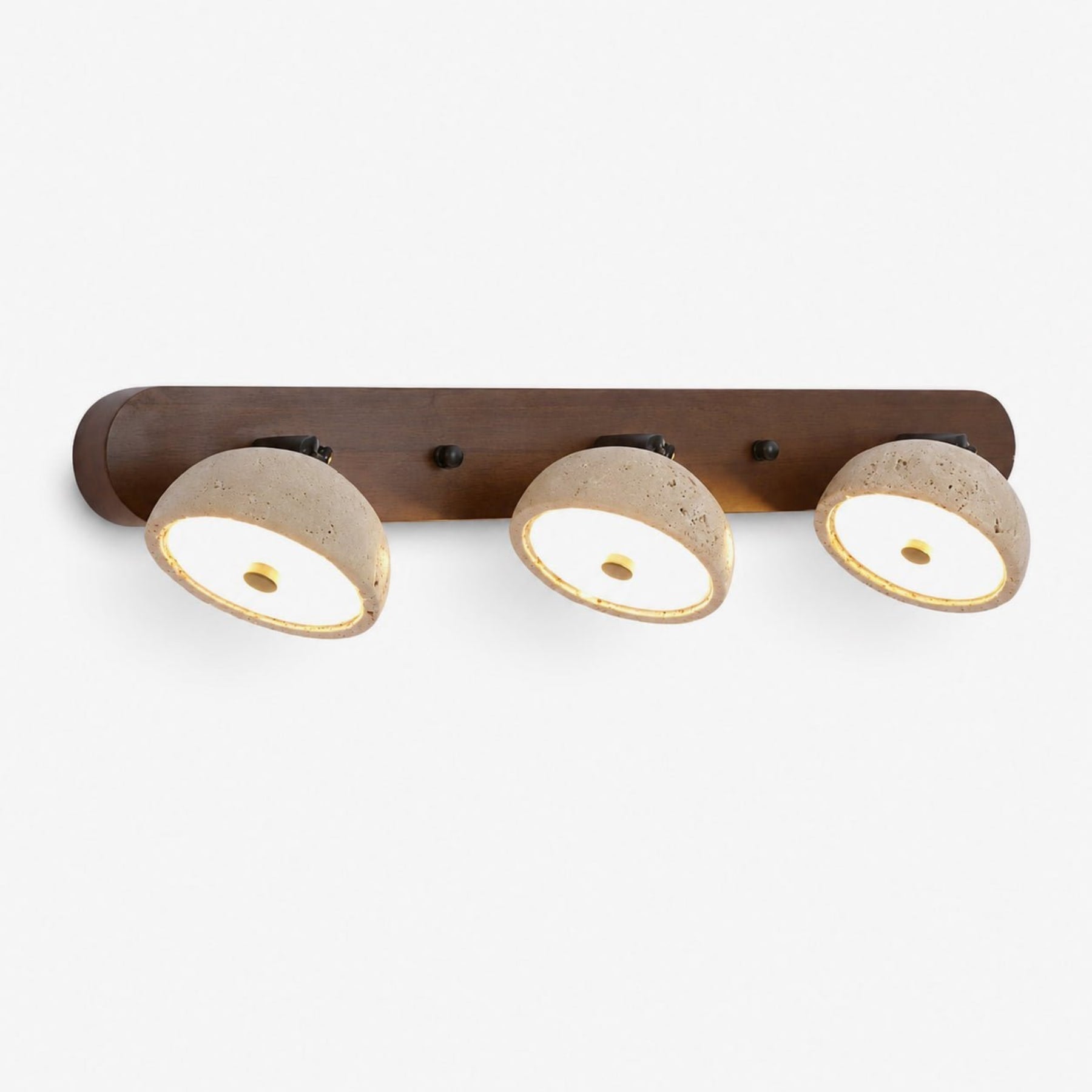 Modern Travertine Wall Sconce | Warm White LED Light for Living Room and Bedroom 6