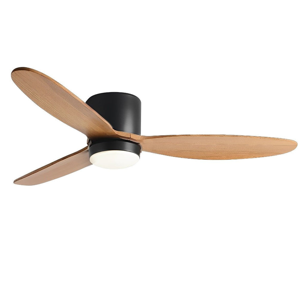 Modern White Ceiling Fan Light with Dimmable LED | Silent DC Motor for Living Room 8