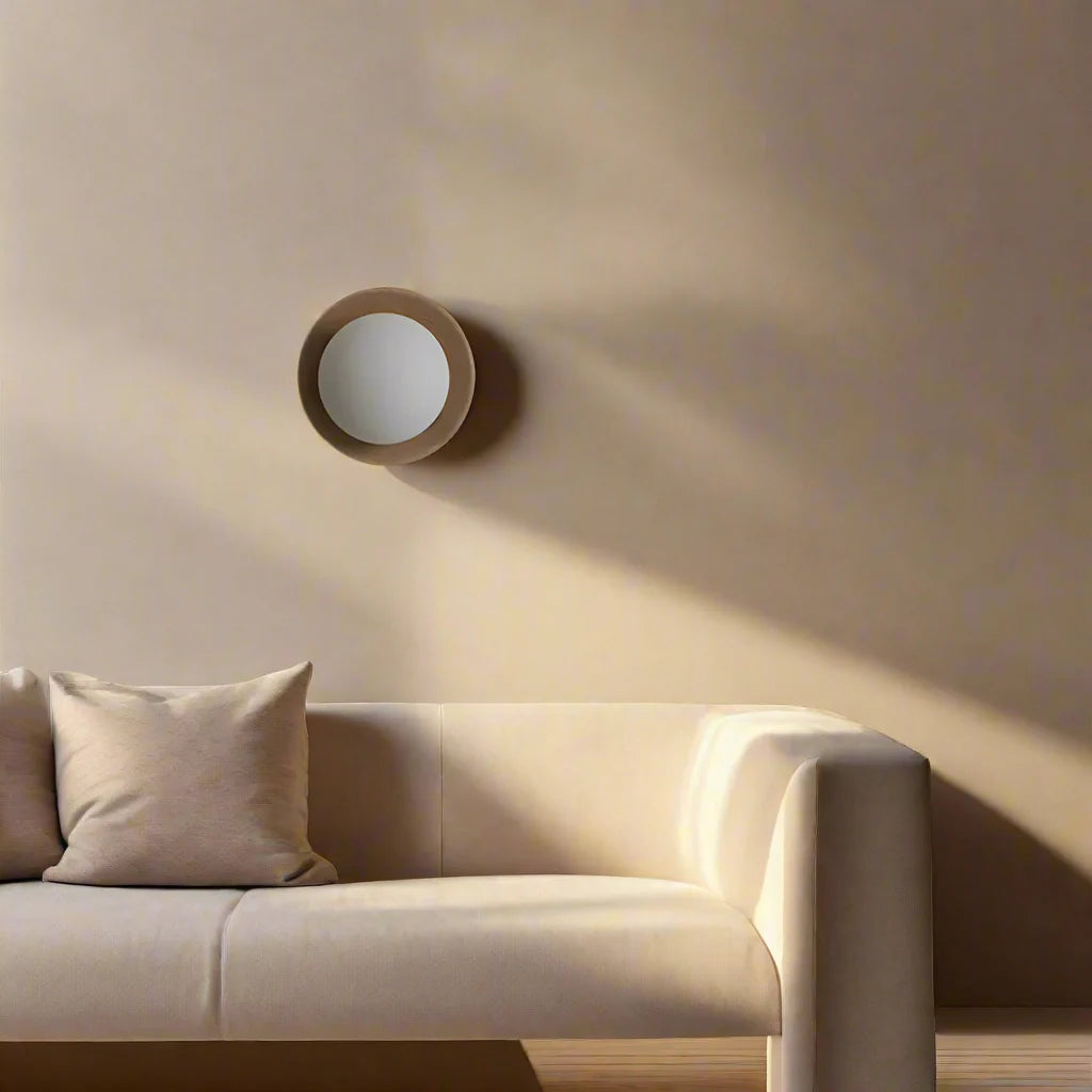 Nordic Natural Wood Wall Sconce with Globe Glass Shade | Hardwired LED Lighting for Bedroom 7