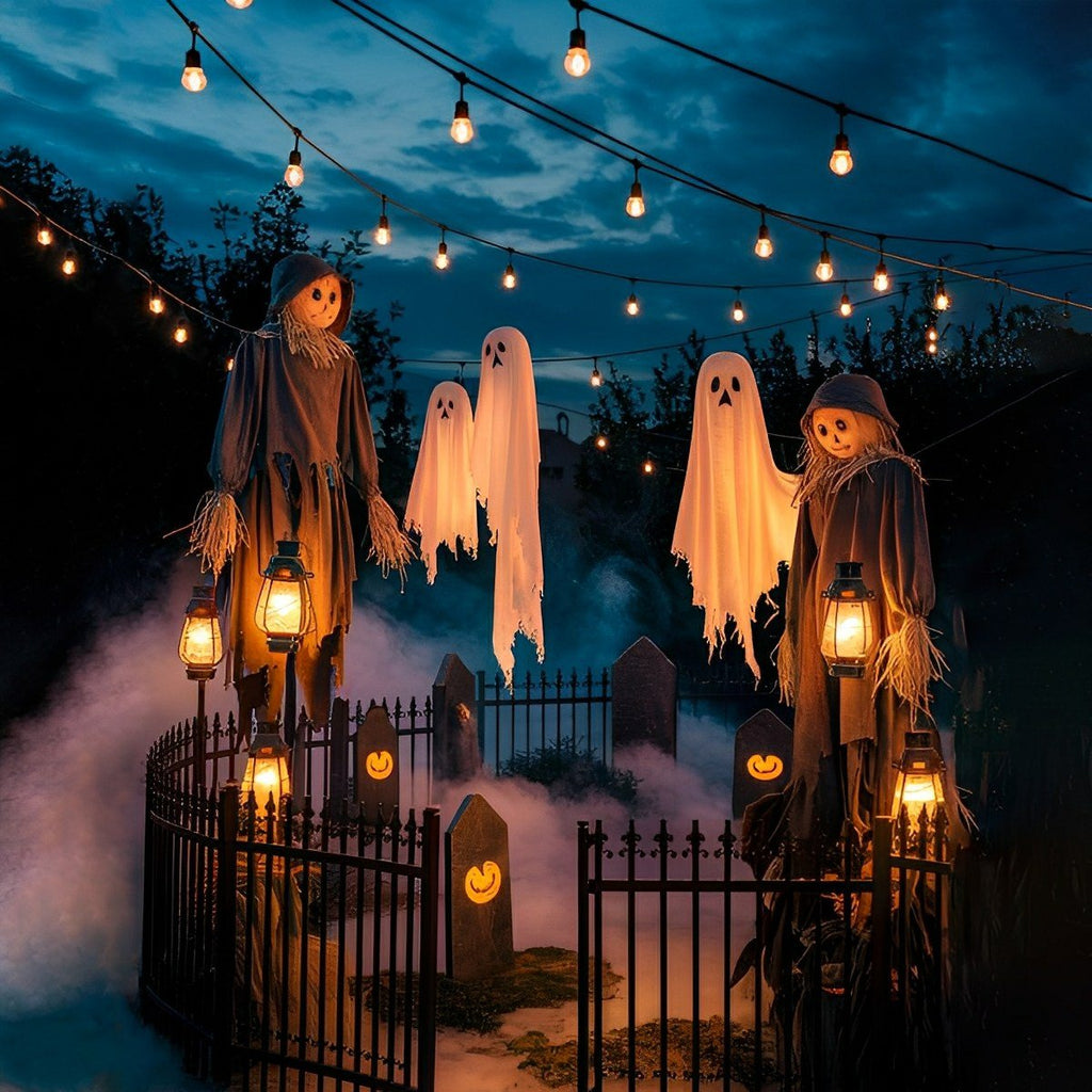 Retro Black Outdoor String Lights | Weatherproof Dimmable Festoon Lighting for Patio 2