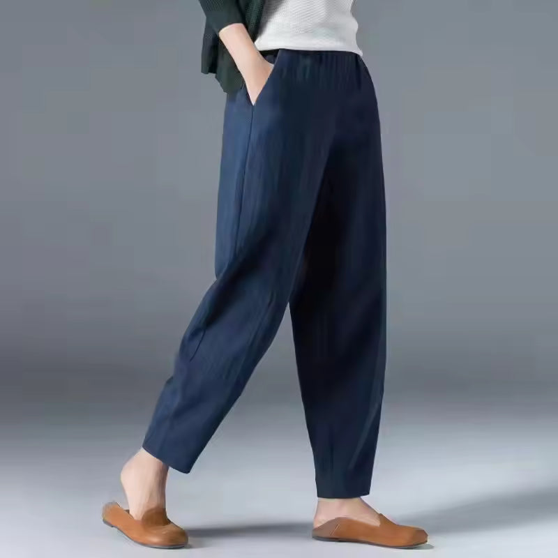 Saela | Versatile Airy Women Pants with Side Pockets