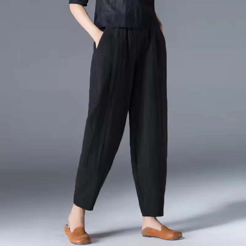 Saela | Versatile Airy Women Pants with Side Pockets