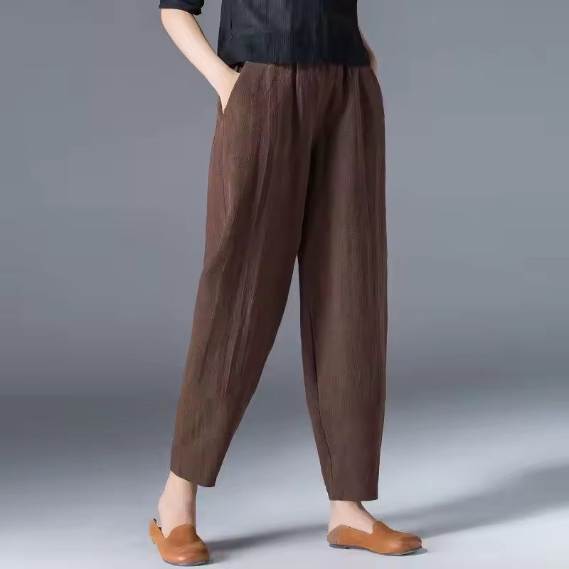 Saela | Versatile Airy Women Pants with Side Pockets