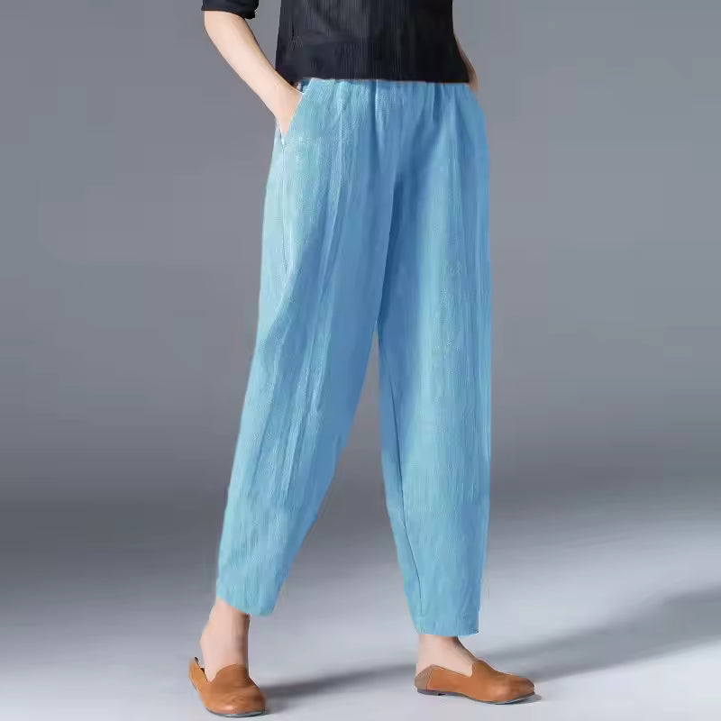 Saela | Versatile Airy Women Pants with Side Pockets