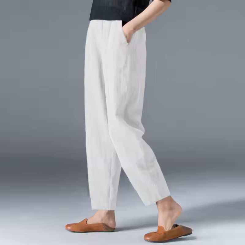 Saela | Versatile Airy Women Pants with Side Pockets