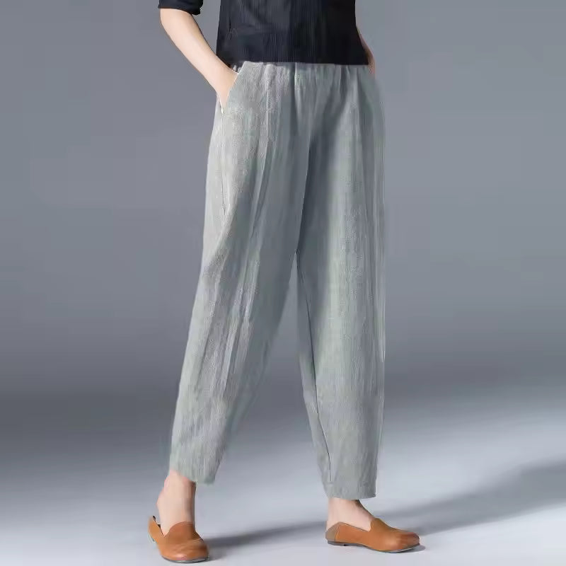Saela | Versatile Airy Women Pants with Side Pockets