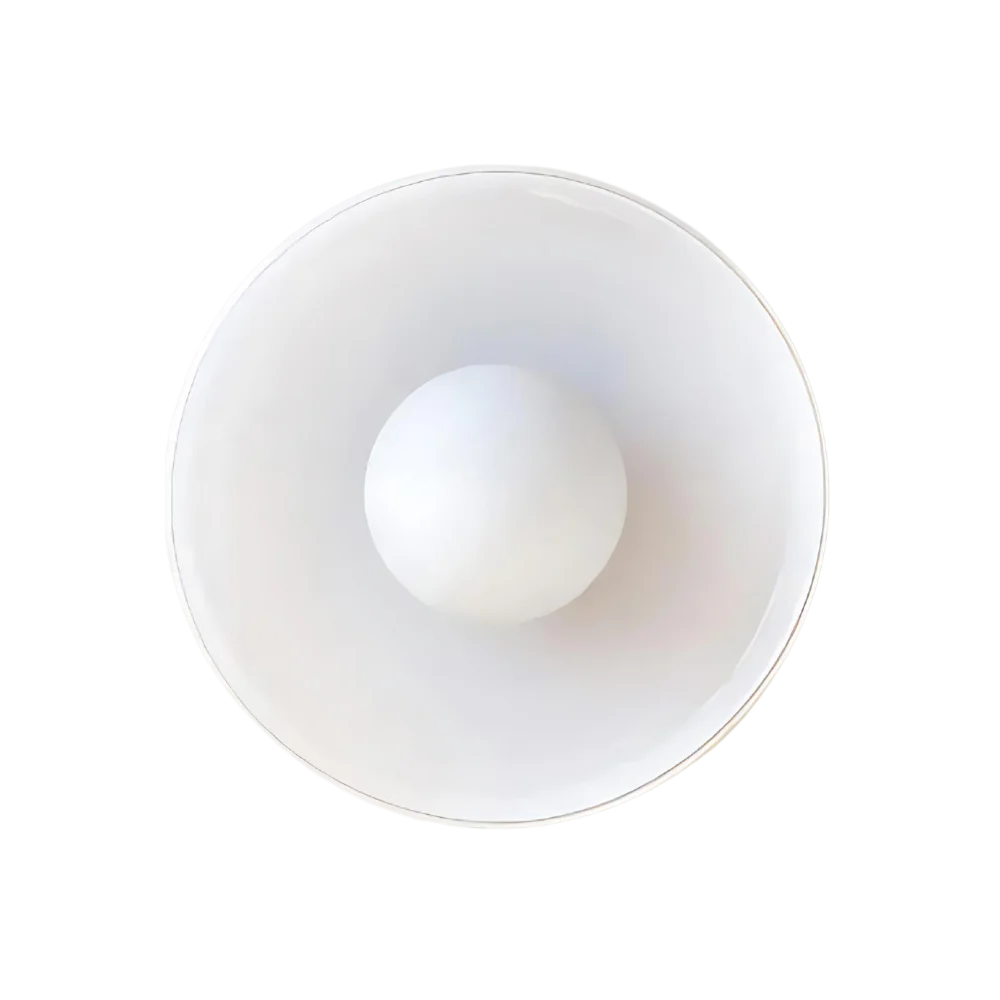 Scandinavian Aluminium Alloy Flush Mount Ceiling Light | Three-Colour LED Fixture for Living Room 3