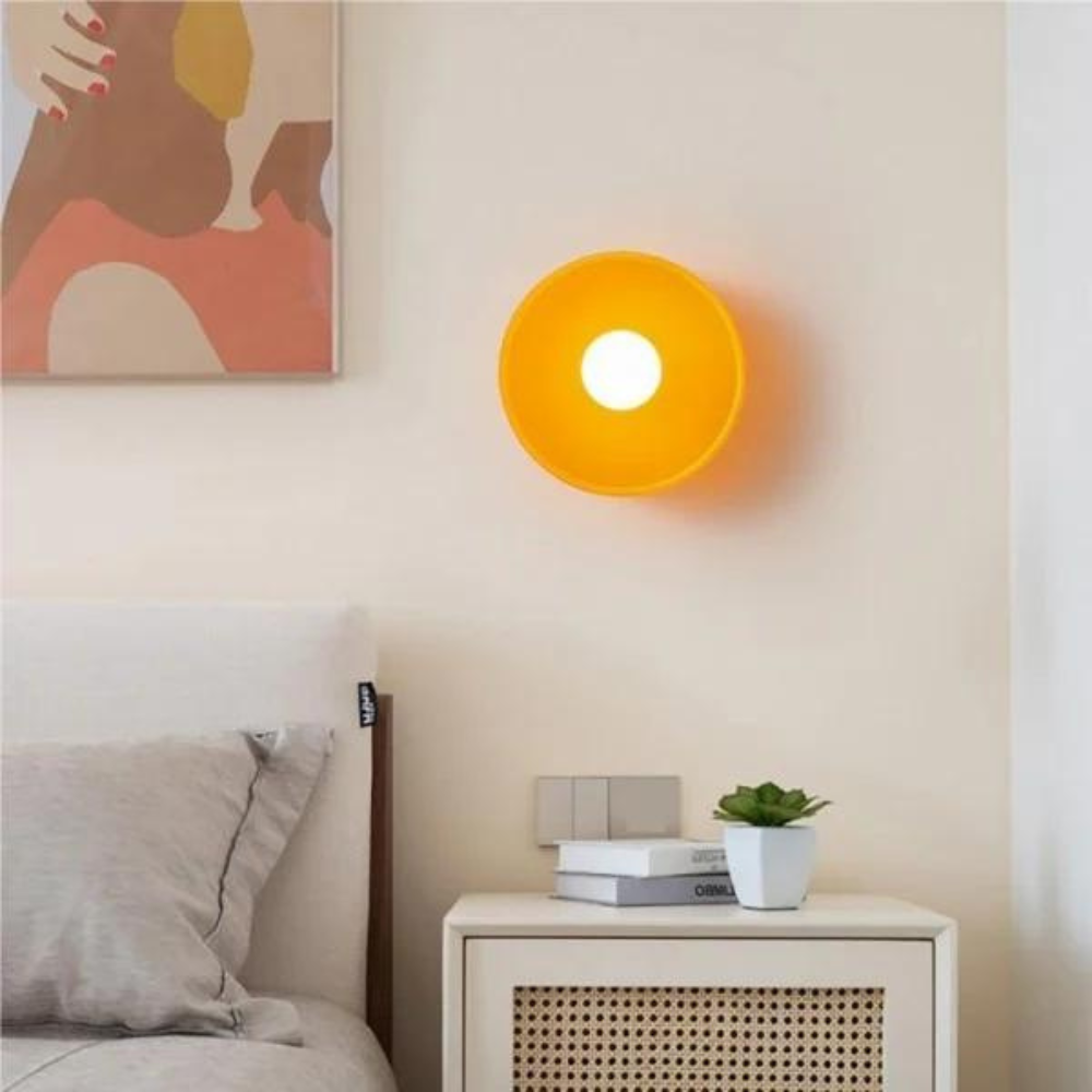Scandinavian Aluminium Alloy Flush Mount Ceiling Light | Three-Colour LED Fixture for Living Room 5