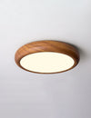 Walnut Wood Grain & White