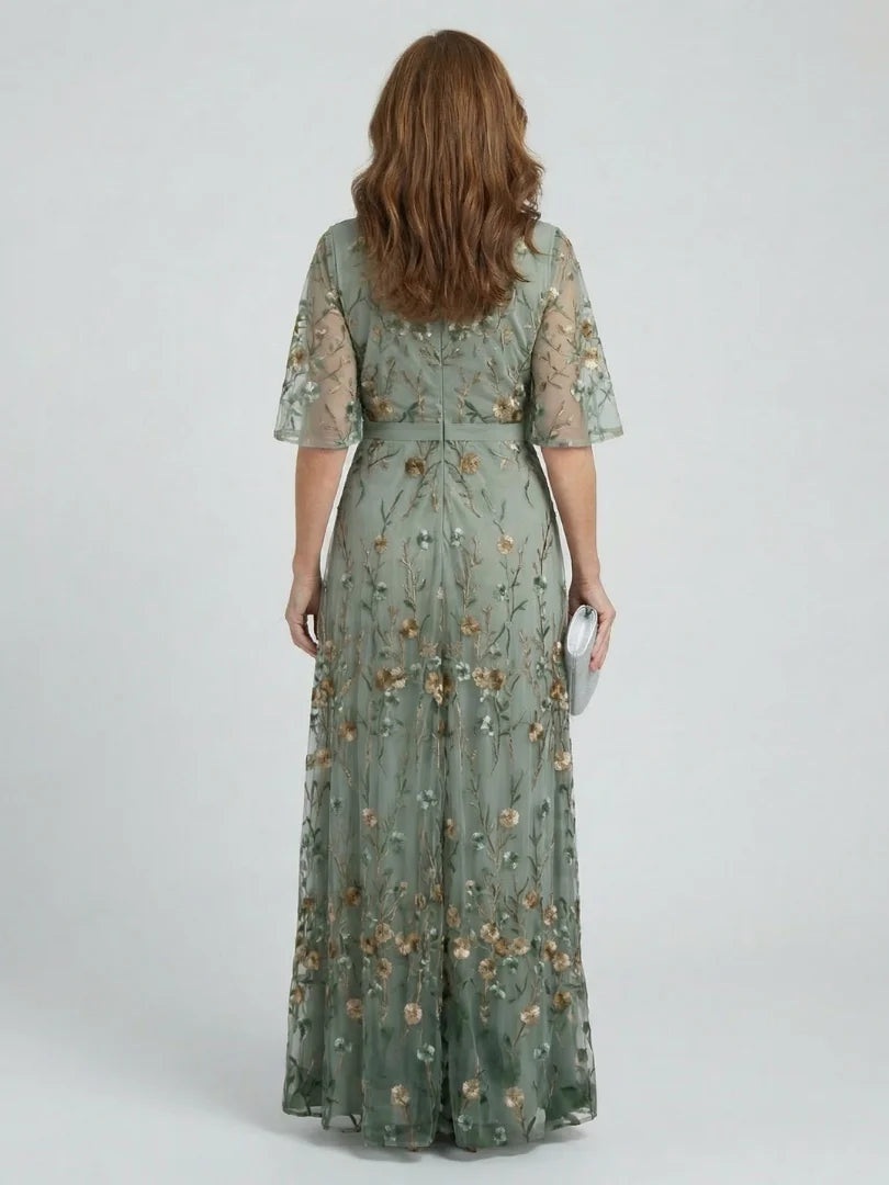 Women's Floral Cotton Maxi Dress | Elegant Boho Summer Dress in Plus Size 7