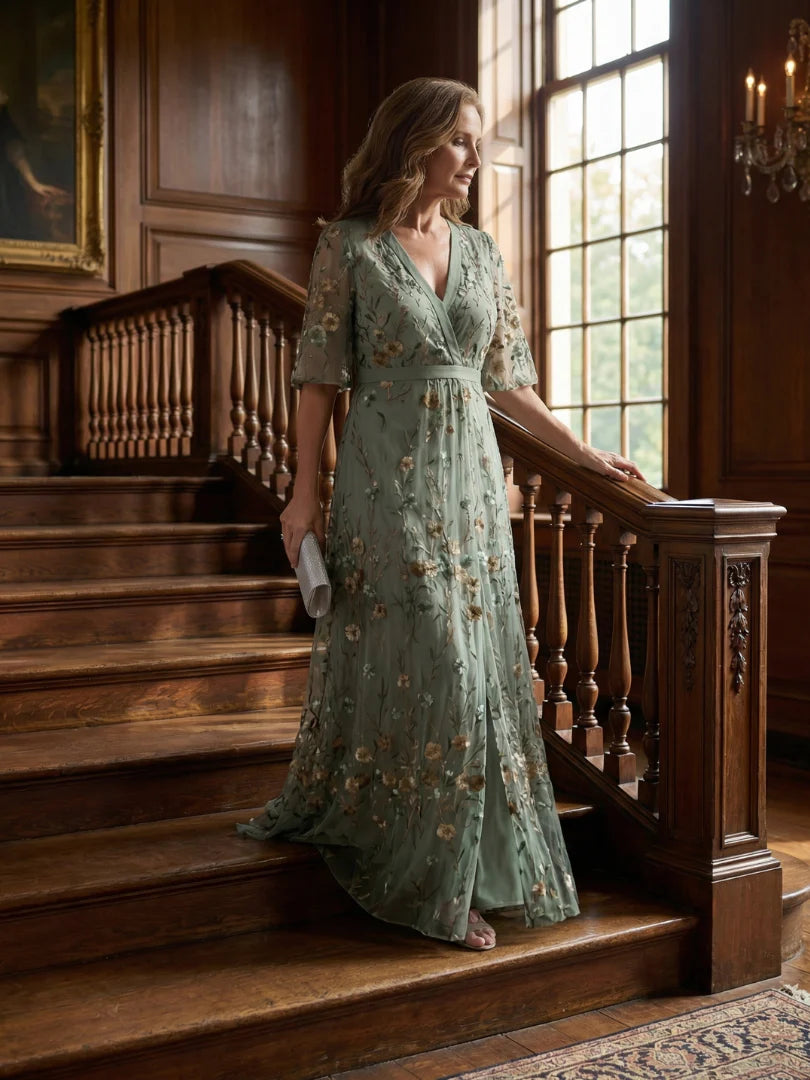 Women's Floral Cotton Maxi Dress | Elegant Boho Summer Dress in Plus Size 8