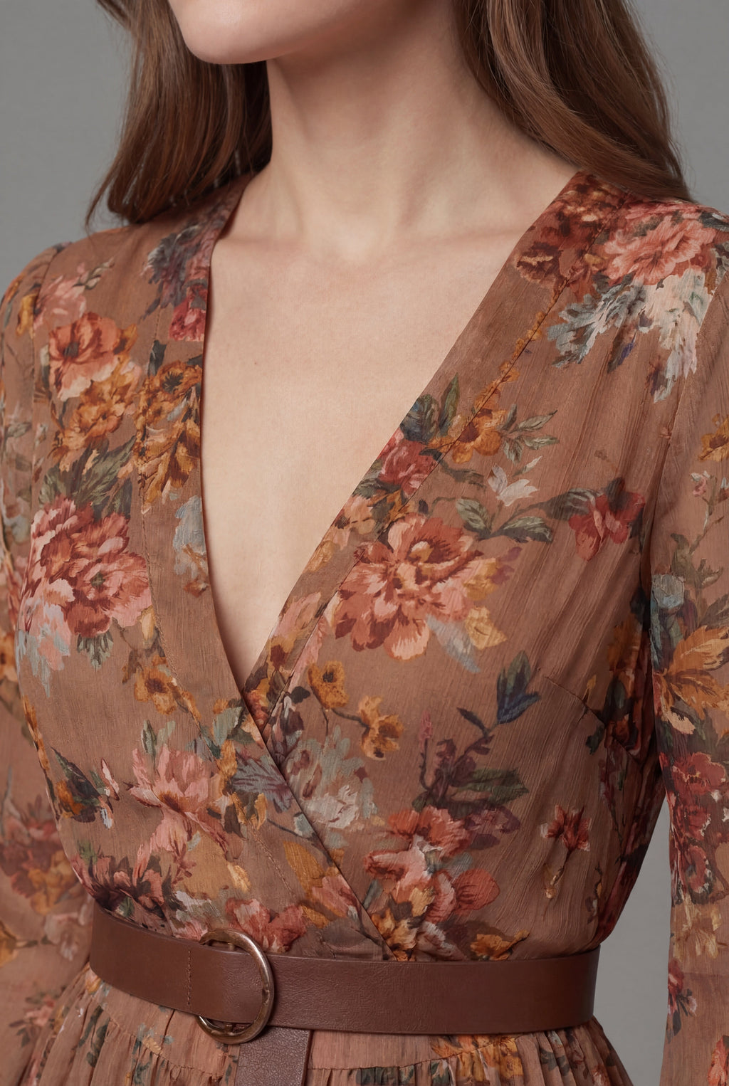 Women's Floral Print Lightweight Maxi Dress | Elegant Bohemian Summer Dress 1